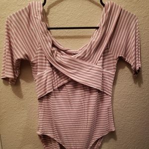 Striped Bodysuit